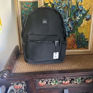 ALO Yoga Black computer backpack